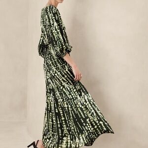 Banana Republic factory BLOUSON MAXI DRESS